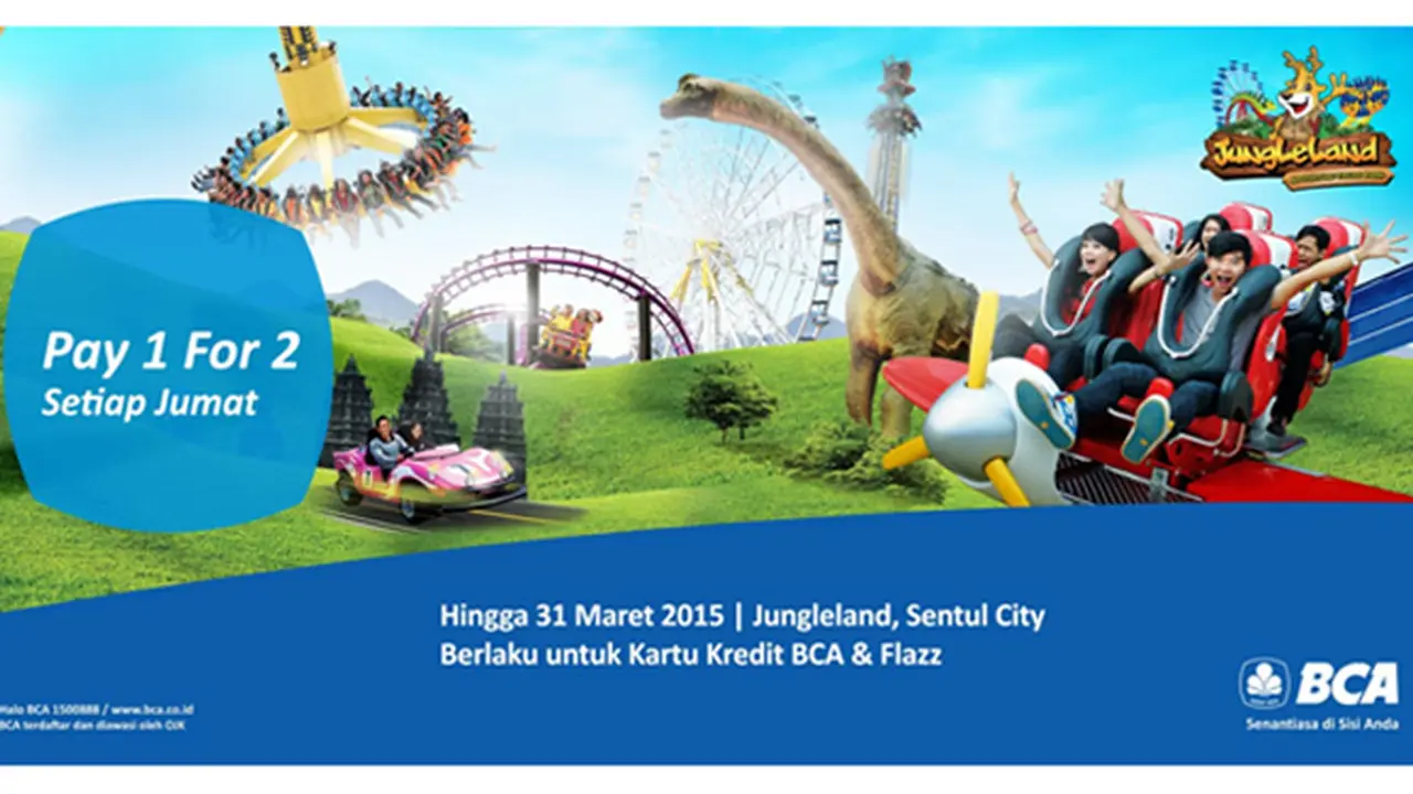 Nikmati Petualangan Seru di Jungle Land, Diskon hingga 45 Persen