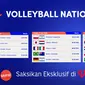 Saksikan Keseruan Live Streaming Men’s Volleyball Nations League 9-10 Juni di Vidio