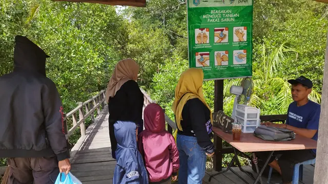 Wisata Mangrove Lati Tuo Desa Klempang Sari, Kecamatan Kuaro, Kabupaten Paser