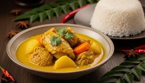 Kari Kuah Kuning. (Image by AI)