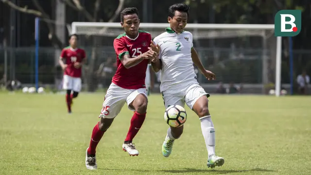 Timnas Indonesia U-23 Vs Timnas Indonesia U-19