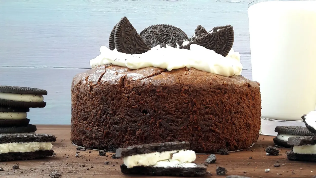 resep cake oreo