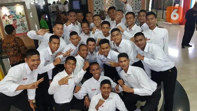 Peserta Pria Paskibraka 2019 Bergaya Gagah