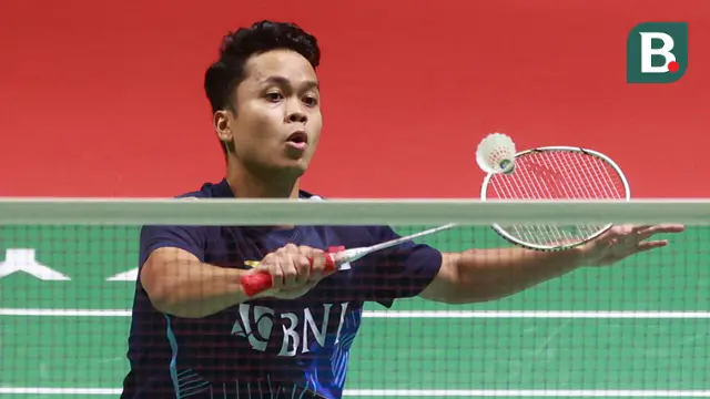Foto: Ditonton Presiden Jokowi, Anthony Sinisuka Ginting Lolos ke Final Indonesia Open 2023