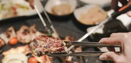 Menikmati Dakdo Experience sebagai pengalaman baru menyantap Korean BBQ (Palgakdo)