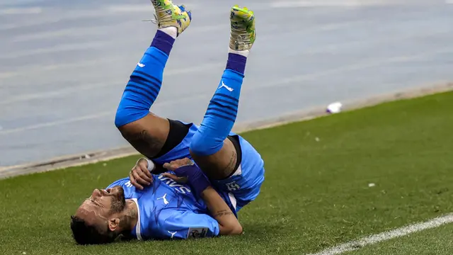 Foto: Momen Murkanya Neymar saat Al-Hilal Ditahan Imbang PFC Navbahor di Laga Grup D Liga Champions Asia 2023 / 2024
