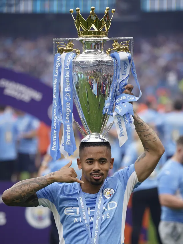 FOTO: Manchester City Juara Liga Inggris