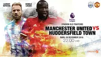 Manchester United vs Huddersfield Town (Liputan6.com/Abdillah)