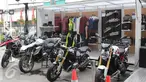 Suasana ruang pamer kontainer atau Pop-Up Container BMW Motorrad di Jakarta, Senin (21/3/2016). Kontainer berukuran 20 kaki tersebut menampilkan line-up dari produk BMW Motorrad. (Liputan6.com/Angga Yuniar)