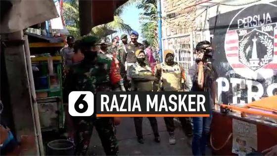 VIDEO: Razia Masker, Orangtua Cegah Anaknya Dibawa Satpol PP