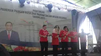Pameran Pangan Nusa dan Produk Dalam Negeri Regional Tahun 2015. (Liputan6.com/Aldiansyah Mochammad Fachrurrozy)
