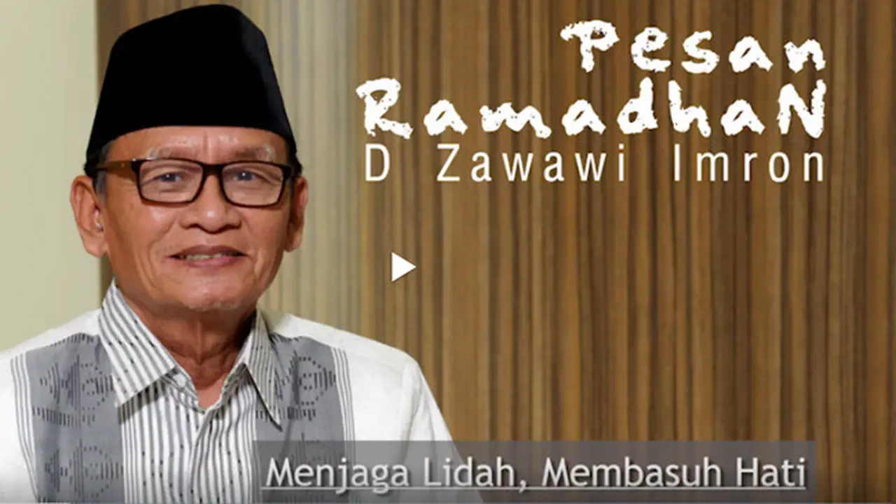 Zawawi Imron: Menjaga Lidah Membasuh Hati