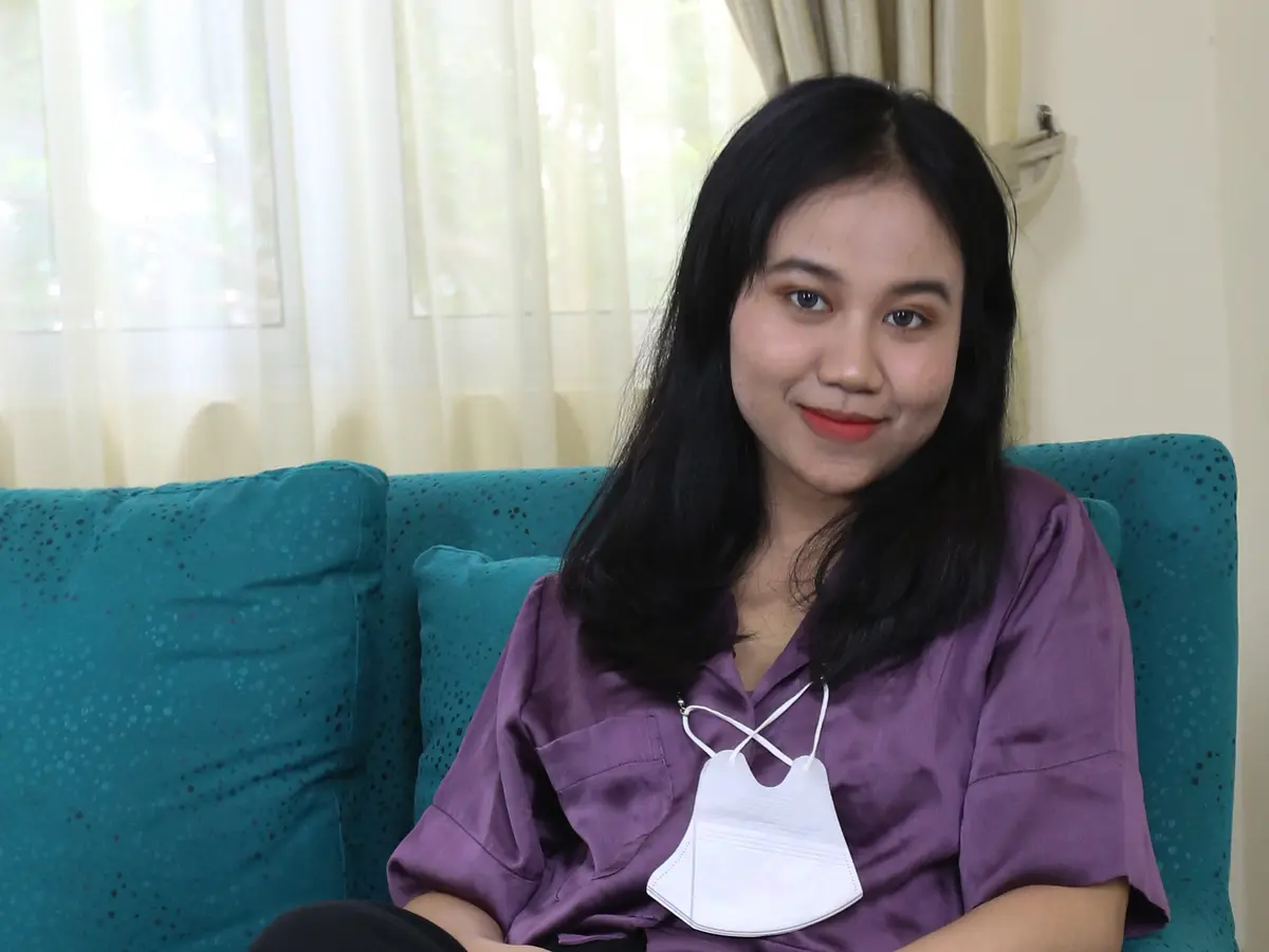 mayang berhasil masuk fkg