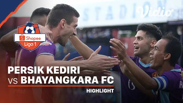 Berita Video Highlights Shopee Liga 1 2020, Persik Kediri Sukses Redam Bhayangkara 1-1