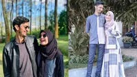 Momen Manis Vebby Palwinta dan Razi Bawazier Setelah Menikah. (Sumber: Instagram.com/razibawazier dan Instagram.com/vebbypalwinta)