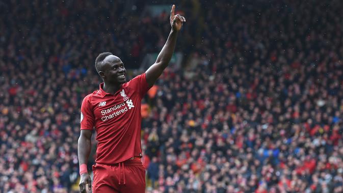 Striker Liverpool Sadio Mane. (AFP/Paul Ellis)