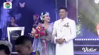 Resepsi Pernikahan Via Vallen dan Chevra Yolandi. (Indosiar)