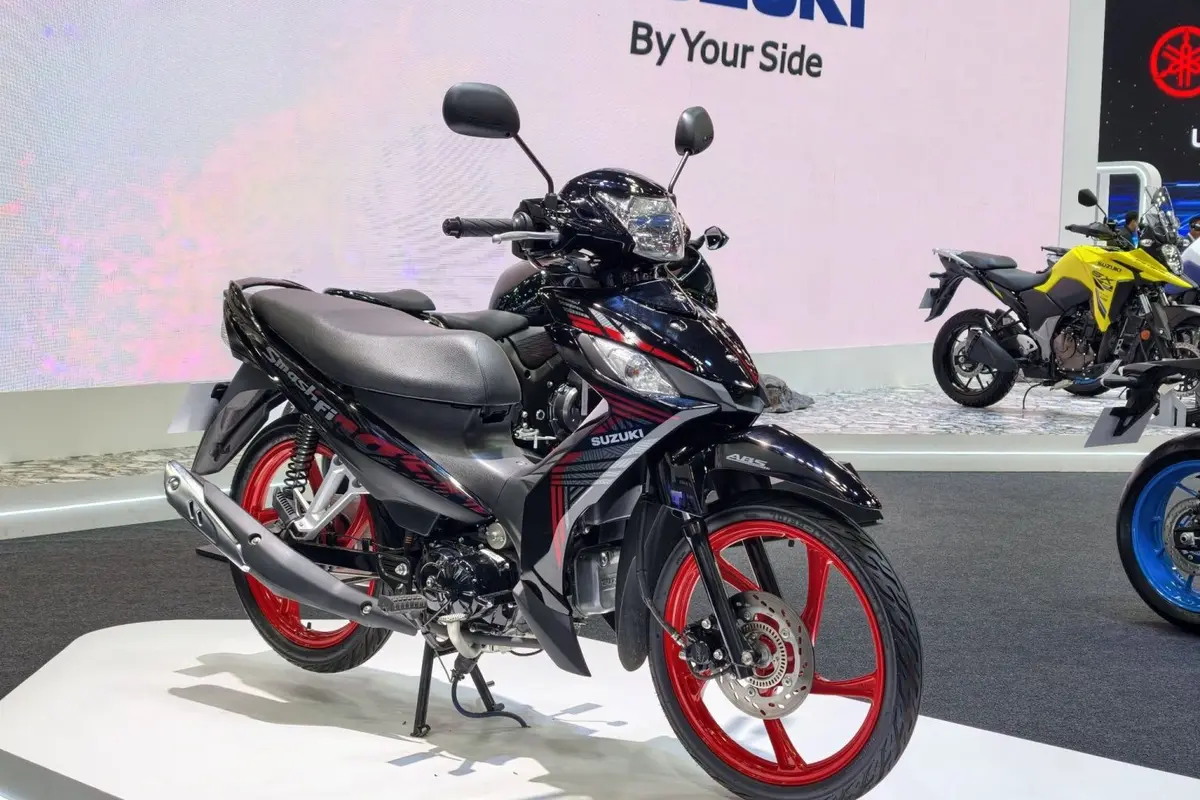 Suzuki Smash 115 Plus ABS Mengaspal di Thailand (greatbiker)