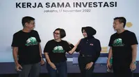 PT Samudera Indonesia Tbk (SMDR) dan PT Kalbe Farma Tbk (KLBF) menandatangani perjanjian investasi pada 17 November 2022 (Foto:PT Samudera Indonesia Tbk)