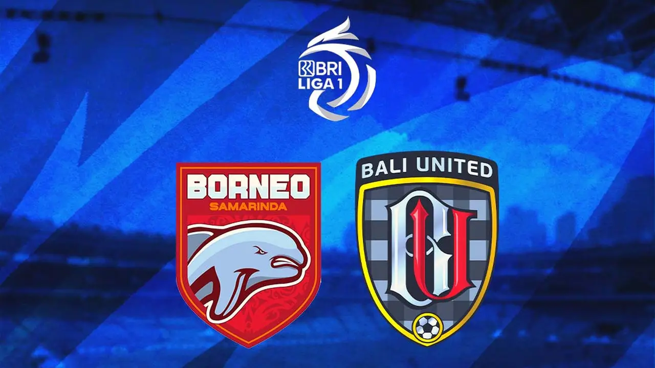BRI Liga 1- Borneo FC Vs Bali United