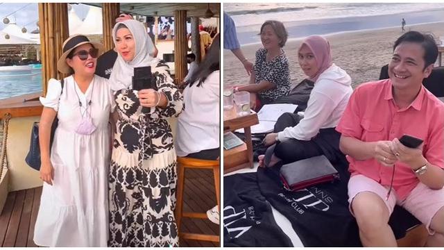 6 Momen Venna Melinda dan Ferry Irawan Bertemu Ivan Fadilla di Bali