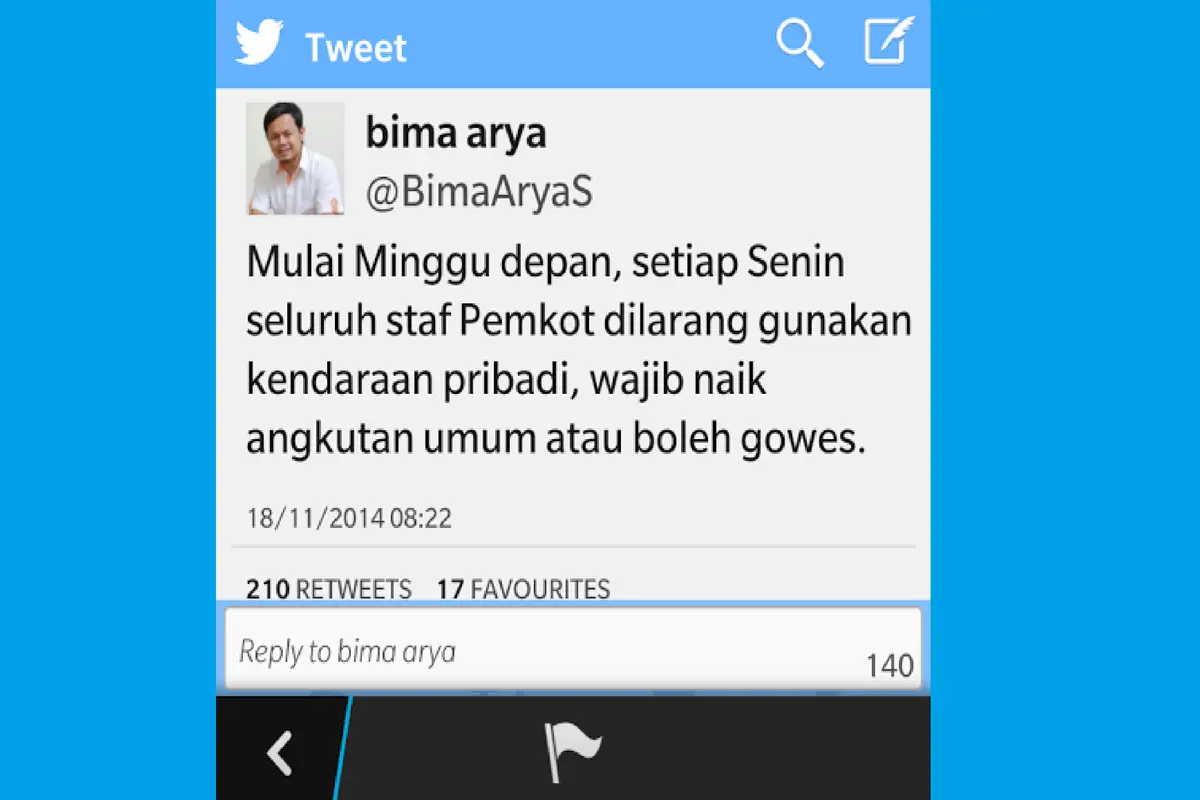 Twitter Arya BIma.