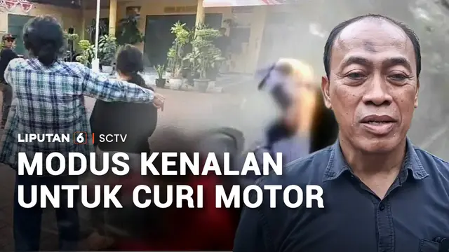 Modus Kenalan untuk Curi Motor