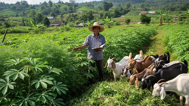 Cara Tanam Rambanan untuk Pakan Kambing