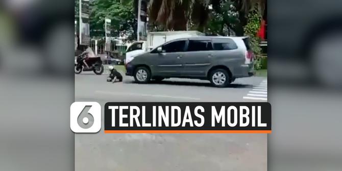 VIDEO: Bocah Terlindas Saat Hadang Mobil Pick Up