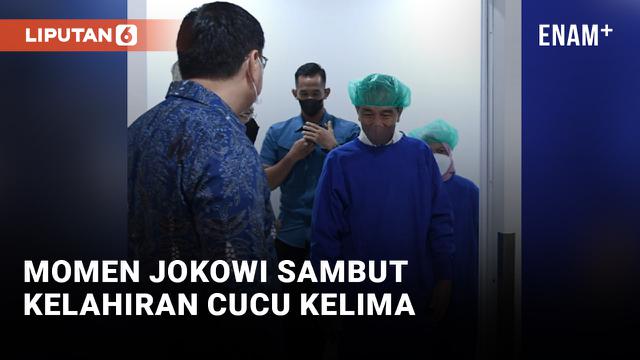 Jokowi Sambut Kelahiran Cucu Kelima