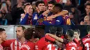 Barcelona semakin memperlihatkan dominasinya di kompetisi La Liga Spanyol (21/1). Raihan tersebut diperoleh usai anak asuh Valverde tersebut mengalahkan Leganes 3-1.  (Kolase Foto AFP)