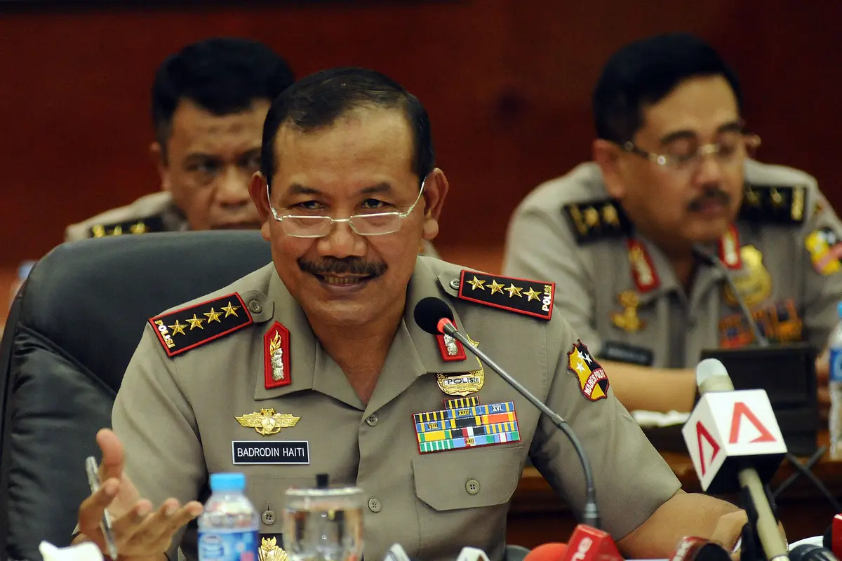 20151229-Kapolri Badrodin Haiti Ungkap Hasil Kerja Polri Selama 2015-Jakarta