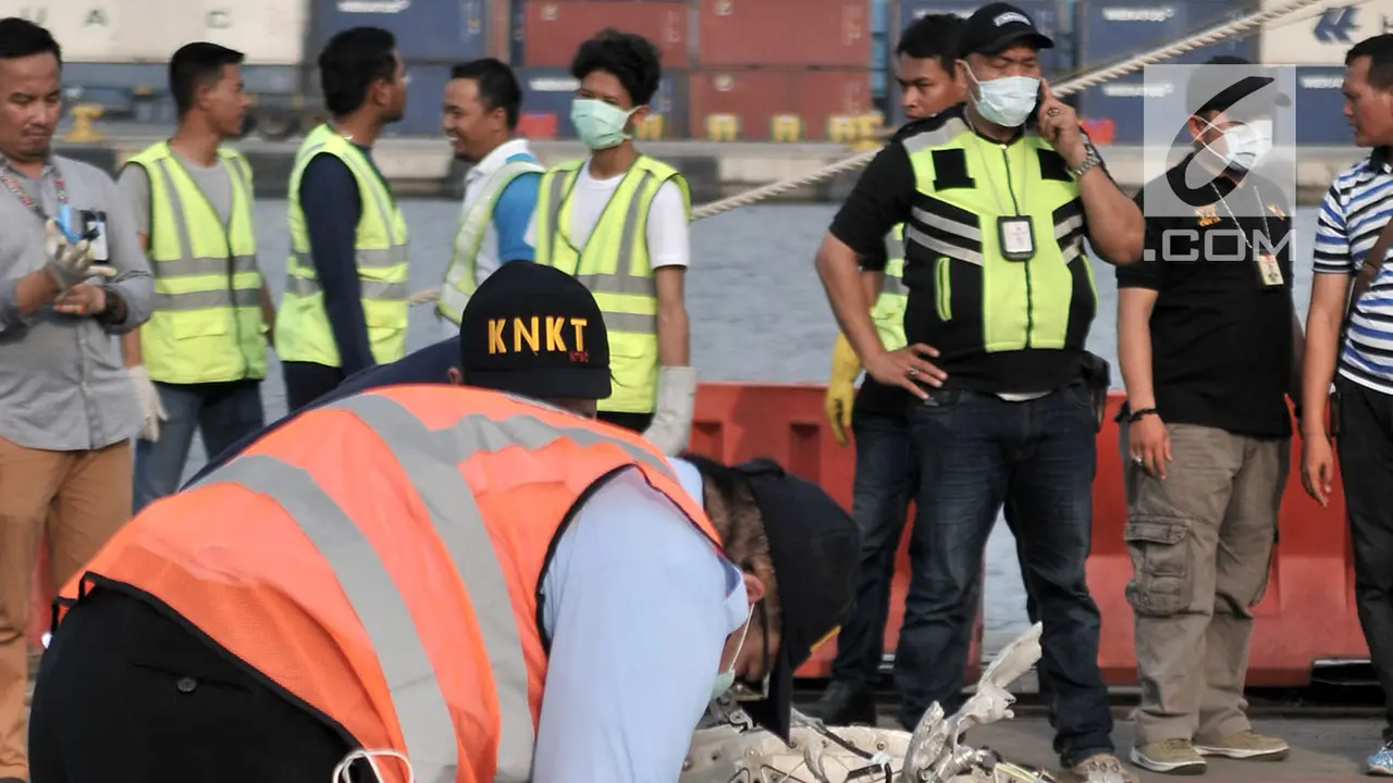 Penampakan Mesin Turbin Pesawat Lion Air JT 610