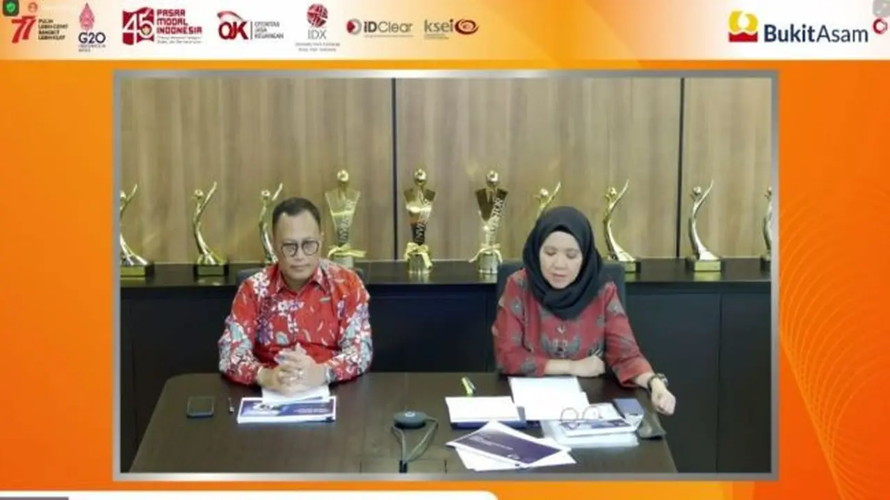 Paparan publik PT Bukit Asam Tbk (PTBA), Selasa (13/9/2022) (Foto: Liputan6.com/Gagas YP)