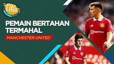 Berita video spotlight kali ini membhas tentang empat pemain bertahan termahal yang pernah dibeli oleh Manchester United, salah satunya ialah Lisandro Martinez