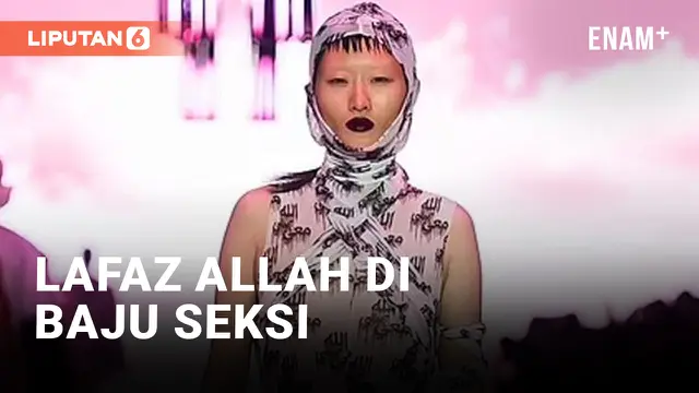 Penistaan! Brand Fashion Australia Cetak Lafaz Allah di Baju Seksi