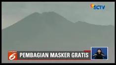 Antisipasi dampak buruk hujan abu dari Gunung Merapi, BPBD Yogyakarta siapkan puluhan ribu masker untuk dibagikan kepada warga secara gratis.