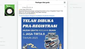 Kumpukan Hoaks Catut Kemenhub, Pendaftaran Mudik Gratis hingga Rencana Pajaki Pejalan Kaki