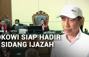 Dipanggil sebagai Saksi Kasus Ijazah, Jokowi Nyatakan Siap Hadir