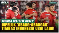 Dipeluk Para Senior, Mathew Baker Menangis Setelah Ukir Sejarah Bersama Timnas Indonesia
