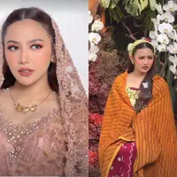 Baru saja umumkan kehamilan, Mahalini Raharja gelar pengajian atau tasyakuran tujuh bulanan [@dhirmanputra @rizkyfbian]