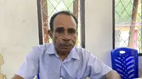 Kepala Kampung Waroser, Elarin Saul Wamati. Dia menyebut, kesadaran masyarakat di Distrik Oransbari, Kabupaten Manokwari Selatan, Papua Barat akan pentingnya pendidikan masih sangat rendah. (Liputan6.com/Ady Anugrahadi)