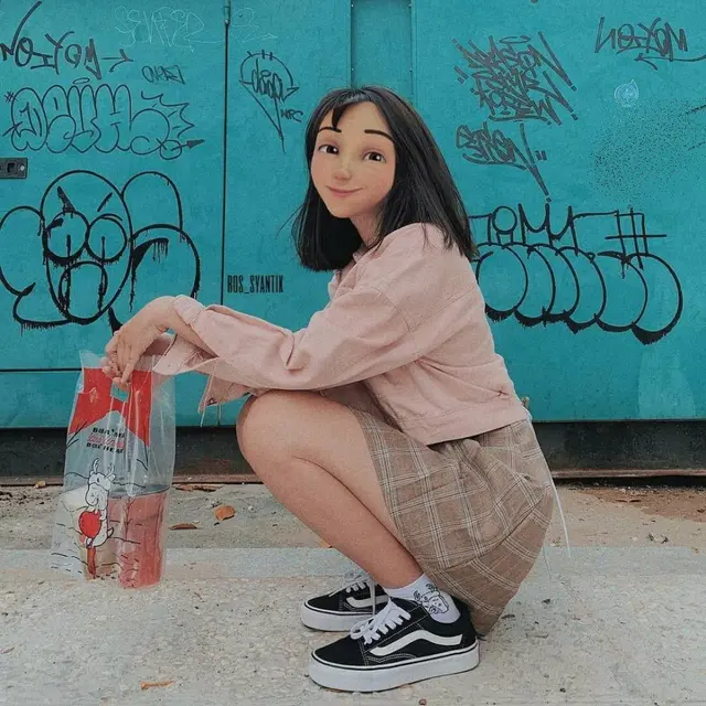 6 Editan Foto Kak Ros Upin Ipin Jadi Artis Ini Modis Banget, Kocak