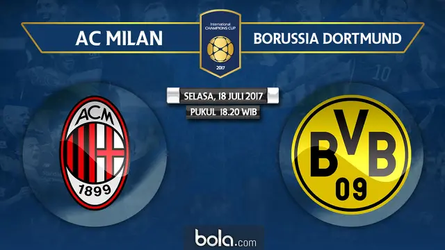 AC Milan Vs Borussia Dortmund