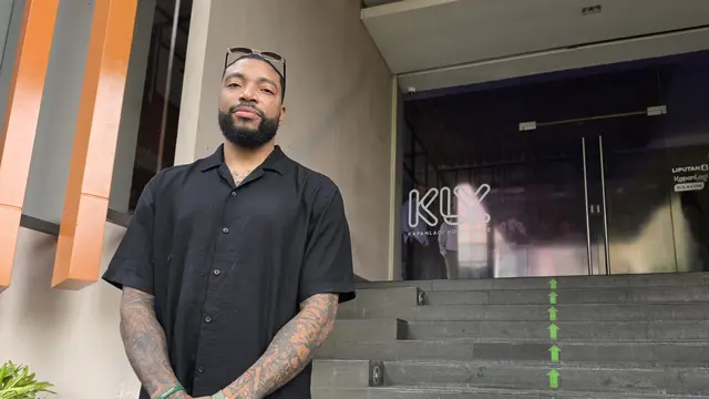 Jamarr Johnson saat berkunjung ke redaksi Liputan6.com
