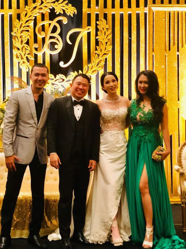 6 Momen Pernikahan Jill Gladys dan Billy Soelaiman