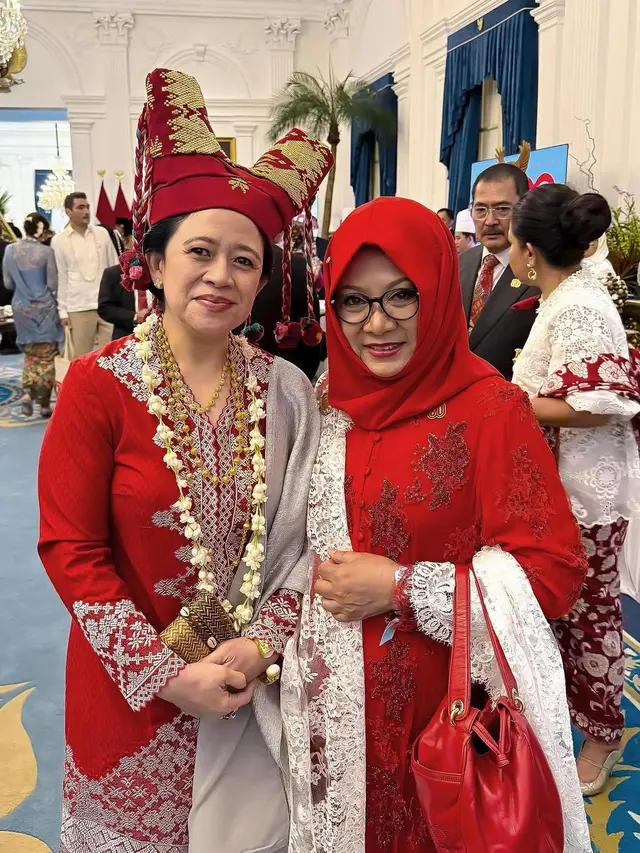 Gaya keluarga Cendana hadir di Upacara Kemerdekaan Indonesia ke-80. [@puanmaharaniri]