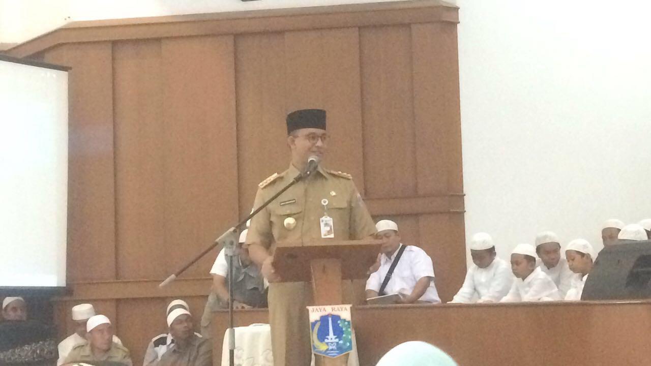 Gubernur DKI Jakarta Anies Baswedan