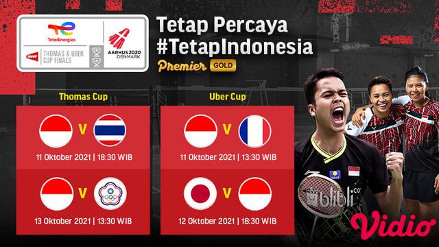Piala Thomas dan Uber Cup 2020