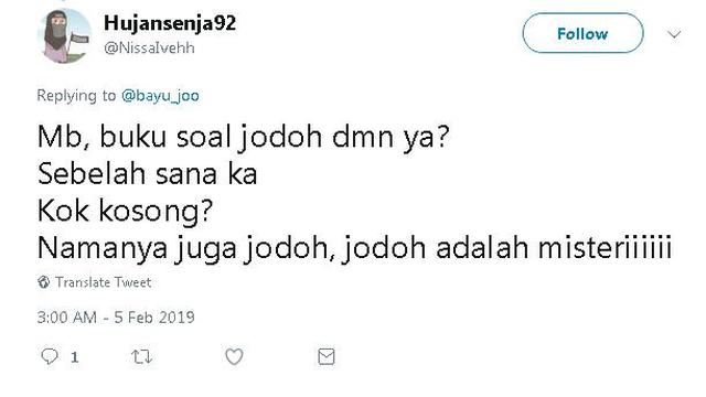Percakapan Netizen ‘Di Toko Buku’